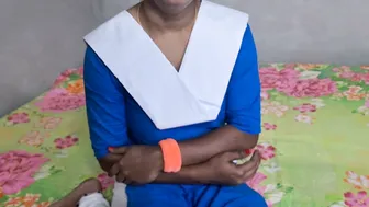 Desi Schoolgirl In Uniform Gets Her Snug Pussy Stretched Wide And Rough