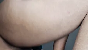 Desi Girlfriend Bent Over Taking Hard Strokes Showing Off Her Round Ass