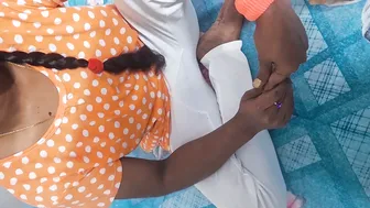 Indian Step Aunty Spreads Legs Wide For Nephew's Thick Cock First Time