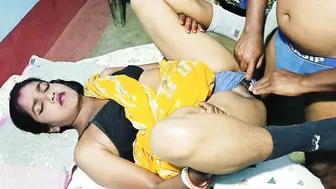 Desi Stepfather Ruins Daughter's Pussy After Mother Orders Him To Fuck