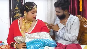 Beautiful Suhagrat Night Desi Bride Gets Fucked By Groom In Bedroom