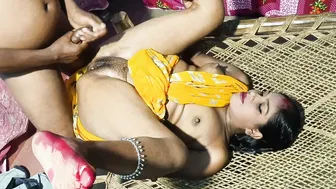 Jijaji Fucked Sali Hard Made Her Pussy Red And Swollen From Fucking