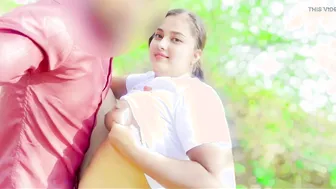 Indian Schoolgirl Getting Pounded By Boyfriend In Jungle Hindi Audio Vlog