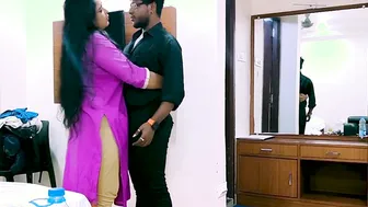 Indian Couple Films Their Real Homemade Fuck Session On The Bed