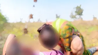 Desi Village Girl's Jungle Sex Mms Going Viral With Hardcore Fucking