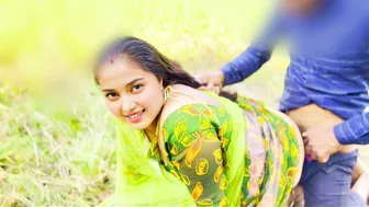Desi Wife Riding Her Husband's Brother Raw In The Open Farmland