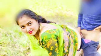 Desi Wife Riding Her Husband's Brother Raw In The Open Farmland