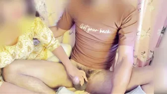 Hot Sali Spreads Wide For Jija's Thick Cock Begging Him To Go Deeper