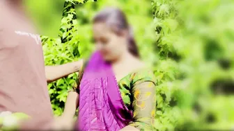 Indian Village Maid Fucked Hard In Jungle For Extra Salary Money