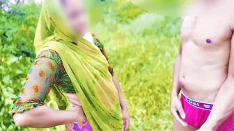 Indian Stepsister Enjoying Rough Outdoor Sex With Stepbrother On Farm