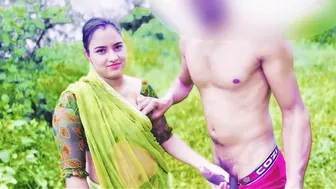 Indian Stepsister Enjoying Rough Outdoor Sex With Stepbrother On Farm