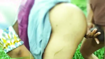 Indian Village Bhabhi Rides Devar's Cock Outdoors In Jungle At Sunrise