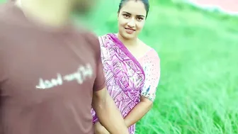 Indian Village Bhabhi Rides Devar's Cock Outdoors In Jungle At Sunrise