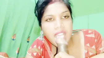 Poroshi Aunty Sucks Barha's Cock Dry And Swallows Every Drop Of Cum