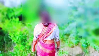 Indian Maid Begging Her Boss For A Raise While Fucking In The Woods