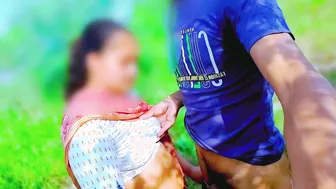 Indian Maid Begging Her Boss For A Raise While Fucking In The Woods