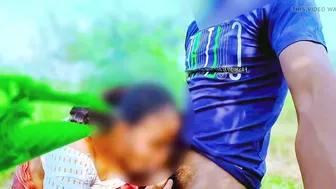 Indian Maid Begging Her Boss For A Raise While Fucking In The Woods