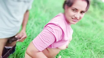 Indian College Girl Loses Virginity In Jungle To Classmate Fat Young Dick
