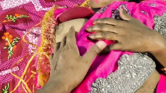 Jija Applies Holi Colors On His Sali Then Makes Her Suck His Cock