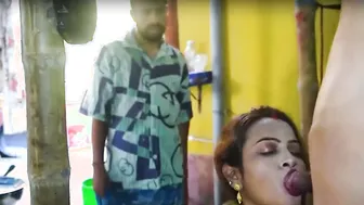 Devar And Bhabhi Having Wild Threesome Sex With Her Friend At Home