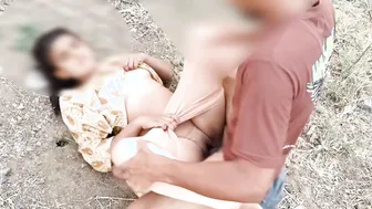 Indian Village Girl Sneaks Into Jungle To Fuck Her Older Sister's Husband