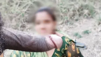 Desi Village Wife Gets Pounded Outdoors By Her Husband's Younger Brother