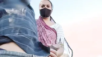 Desi Wife Moaning Loud As Her Husband's Brother Fucks Her Outside