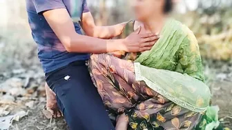 Indian Village Stepsister Begging Stepbrother To Knock Her Up Outside
