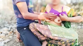 Indian Village Stepsister Begging Stepbrother To Knock Her Up Outside