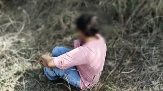 Desi Village Girl Stuck In The Jungle Gets Pounded By A Passing Stranger