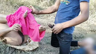 Indian Village Girl Dragged To The Woods To Suck And Get Fucked Raw