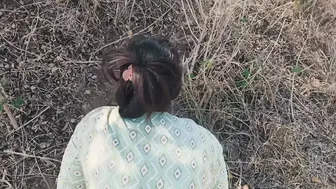 Desi Village Girl Collecting Firewood Gets Fucked Hard In The Jungle Clearing