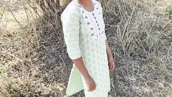 Desi Village Girl Collecting Firewood Gets Fucked Hard In The Jungle Clearing