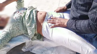 Indian Village Girl Moans Loud As He Pounds Her Tight Pussy On The Cot