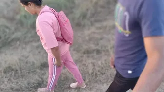 Desi Schoolgirl Caught On Camera Having Sex In The Jungle Clearing