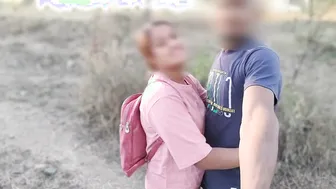 Desi Schoolgirl Caught On Camera Having Sex In The Jungle Clearing