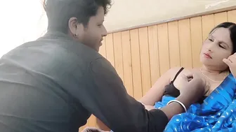 Indian Aunty Spreads Her Legs Wide For Her Nephew In The Guest Bedroom