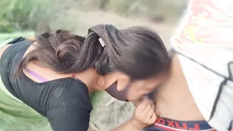 Indian Bhabhi With Huge Ass Gets Pounded By Devar Outdoors In The Jungle