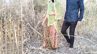 Desi Village Maid Takes Cash For Painful Anal Fuck Outdoors In The Jungle