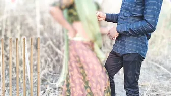 Desi Village Maid Takes Cash For Painful Anal Fuck Outdoors In The Jungle