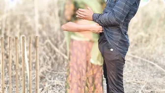 Desi Village Maid Takes Cash For Painful Anal Fuck Outdoors In The Jungle