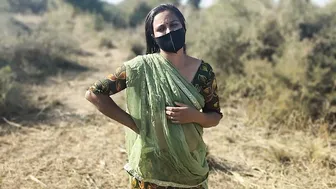 Desi Stepmom Soniya Lets Stepson Fondle Her Huge Tits In The Jungle