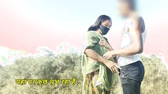 Desi Stepmom Soniya Lets Stepson Fondle Her Huge Tits In The Jungle