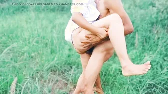 Indian Nurse Does Anything For Her Degree With Doctor Outdoors Talking