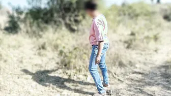 Poor Desi Girl Caught Stealing Wood Gets Fucked Rough As Punishment