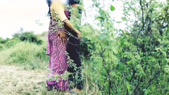 Indian Village Teacher Fucks Her Student With His Big Black Cock Outdoors