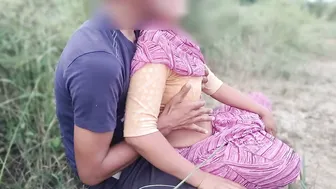 Indian Village Teacher Fucks Her Student With His Big Black Cock Outdoors