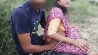 Indian Village Teacher Fucks Her Student With His Big Black Cock Outdoors