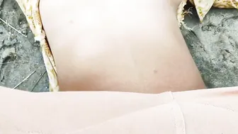 Desi University Student Gets Pounded Outdoors By Her Classmate