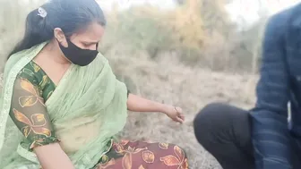 Desi Niece Teases Uncle On The Farm Until He Fucks Her In The Fields